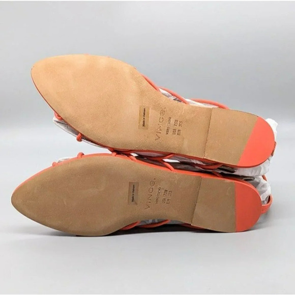 NIB Vince Kenna Women's Knotted Leather Gladiator Sandal Size 7.5 M (MSRP $280) - Picture 7 of 8